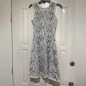 Pink Tartan Snow Leopard Dress